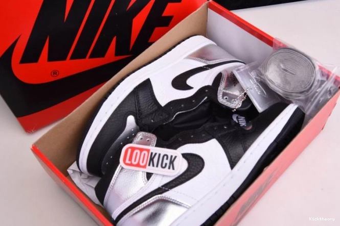 Kick Theory SILVER 1 WMNS HIGH CD0461-001 TOE JORDAN AIR OG 0803